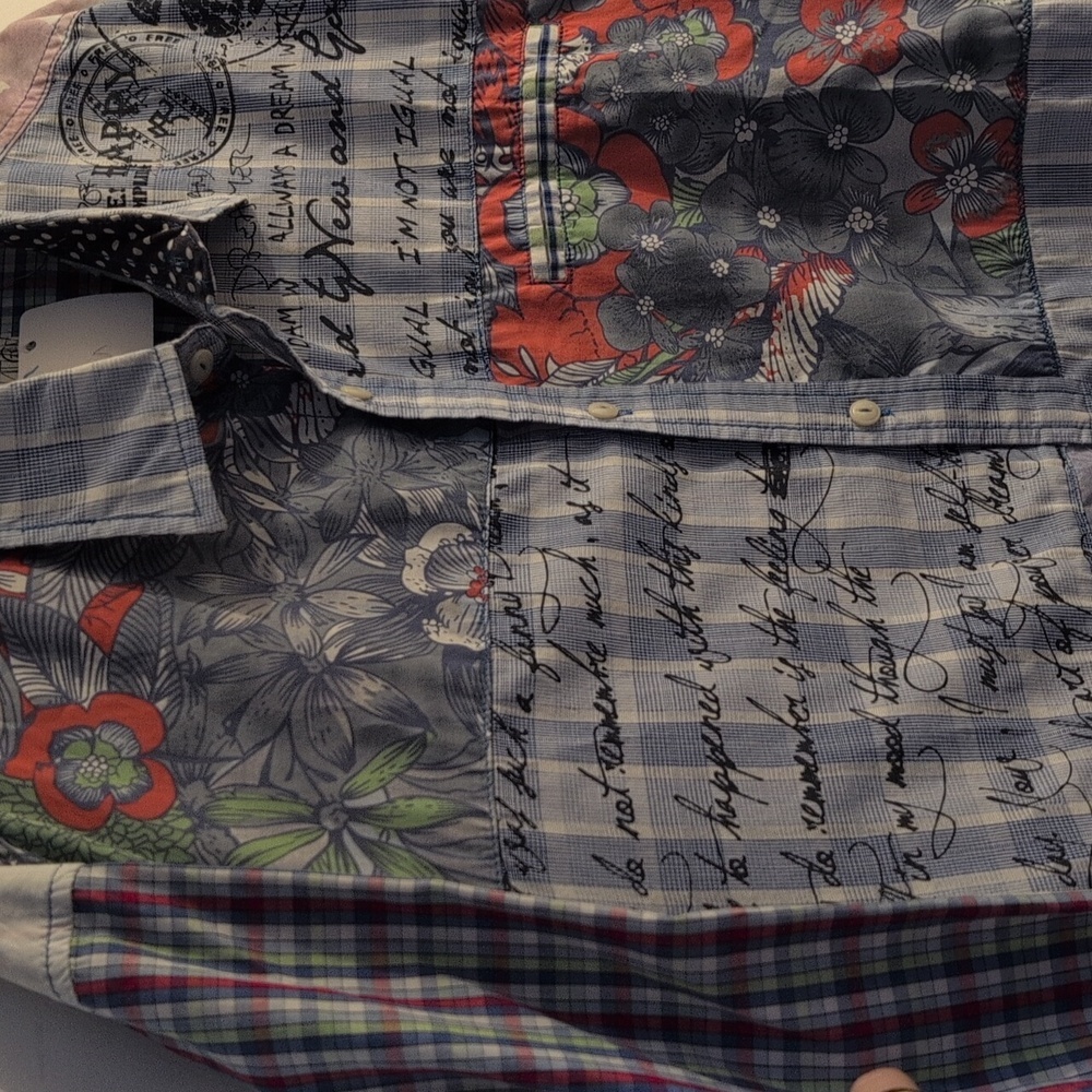 Desigual Mens Blouse XXL - Picture 8 of 8